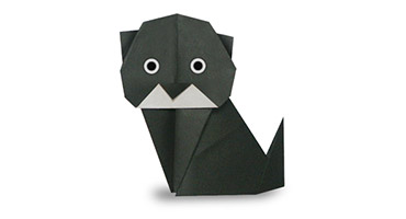 Оригами Кошка