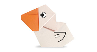 Оригами Пеликан